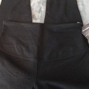Yummie Tummie Shapers Cotton Wow Legging Blk S NWT